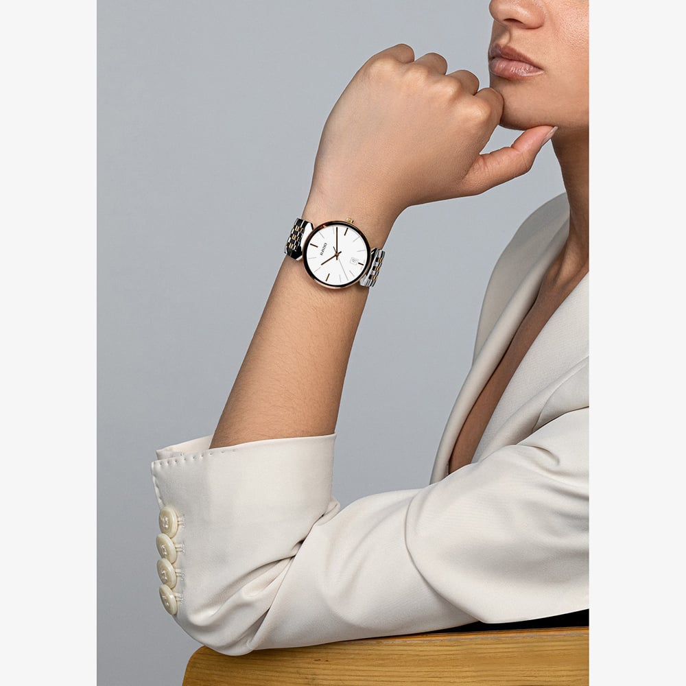 Rado Mens Florence 38mm White Bracelet Watch R48912023