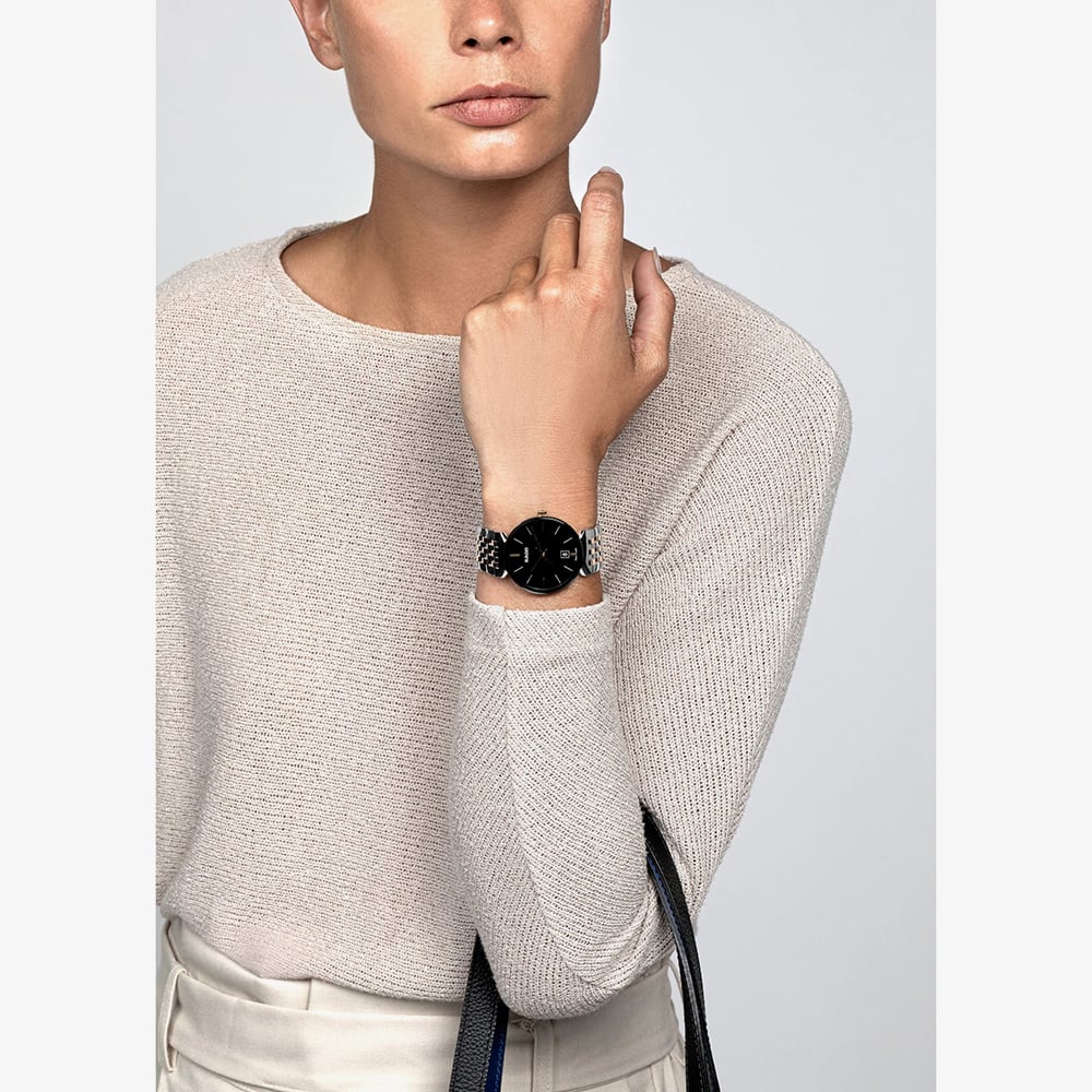 Rado Mens Florence 38mm Black Bracelet Watch R48912153