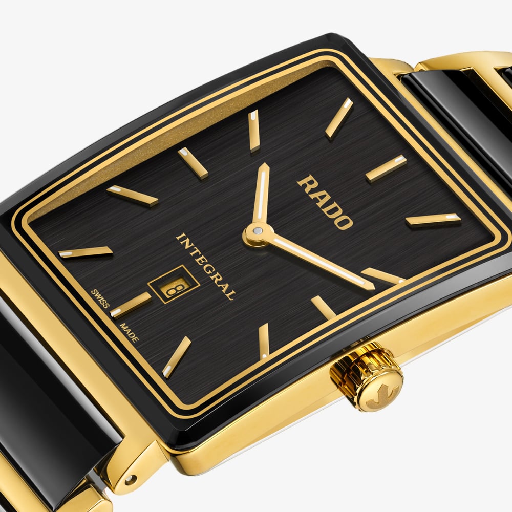 Rado Ladies Integral 40th Anniversary Two-Tone Square Dial Watch R20258162