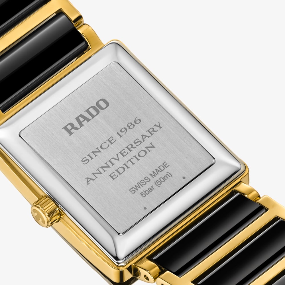 Rado Ladies Integral 40th Anniversary Two-Tone Square Dial Watch R20258162