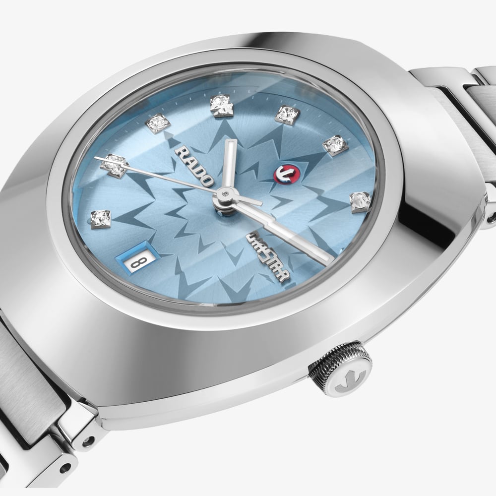 Rado Ladies Diastar Original Automatic Blue Dial Watch R12170223