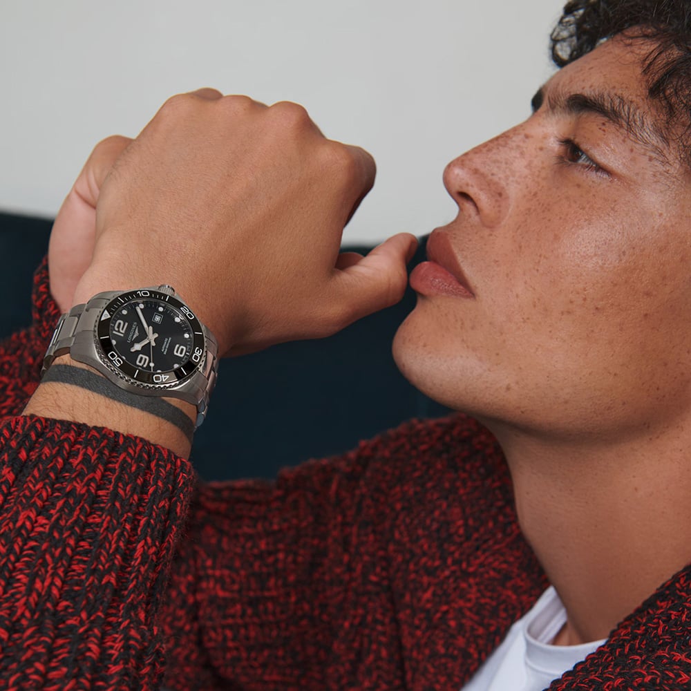 Longines Mens HydroConquest Watch L3.782.4.56.6