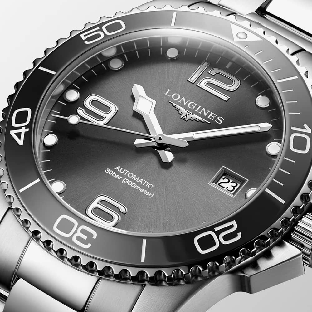 Longines HydroConquest Grey Watch L3.781.4.76.6