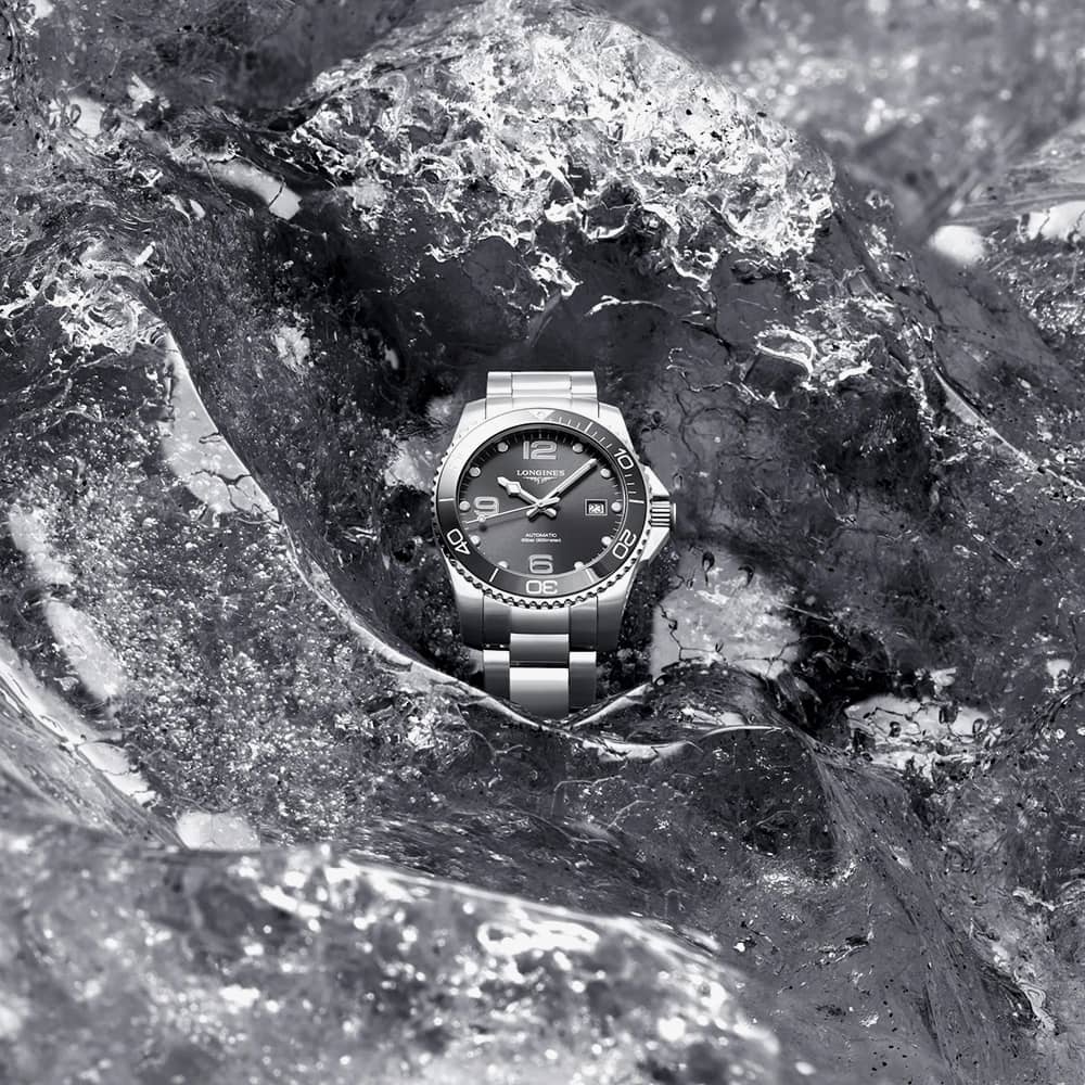 Longines HydroConquest Grey Watch L3.781.4.76.6
