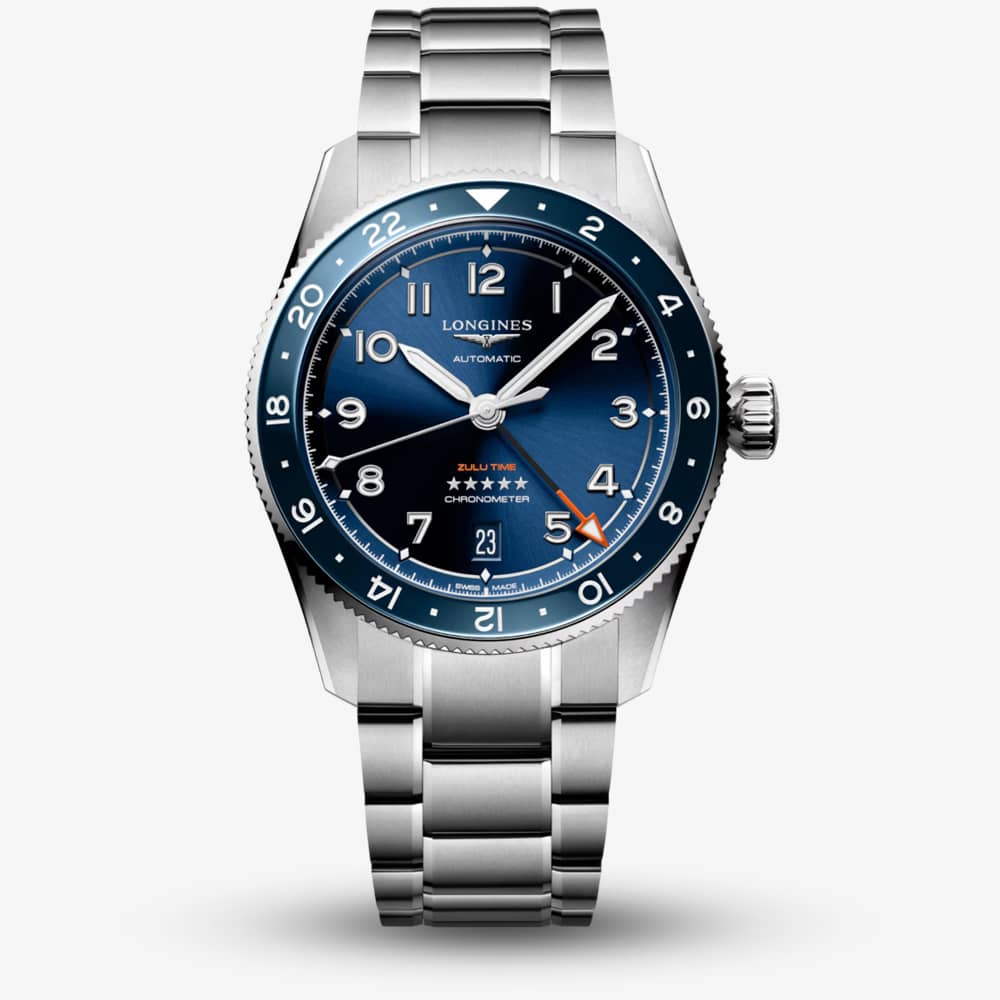 LONGINES L38024936 Spirit Zulu Time GMT Automatic (39mm) Watch - Image 5