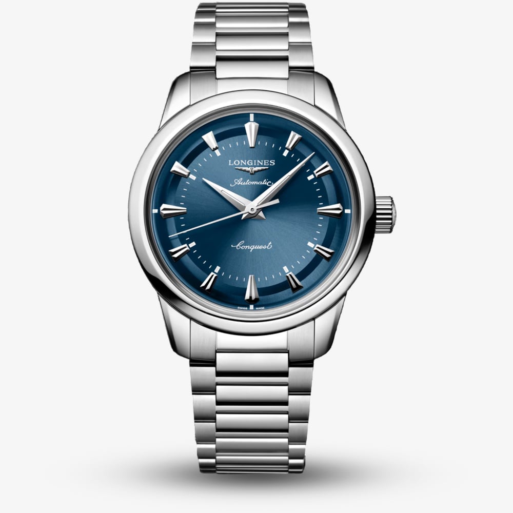 Longines Unisex Conquest Heritage Blue Dial Watch L1.649.4.92.6 - Image 3