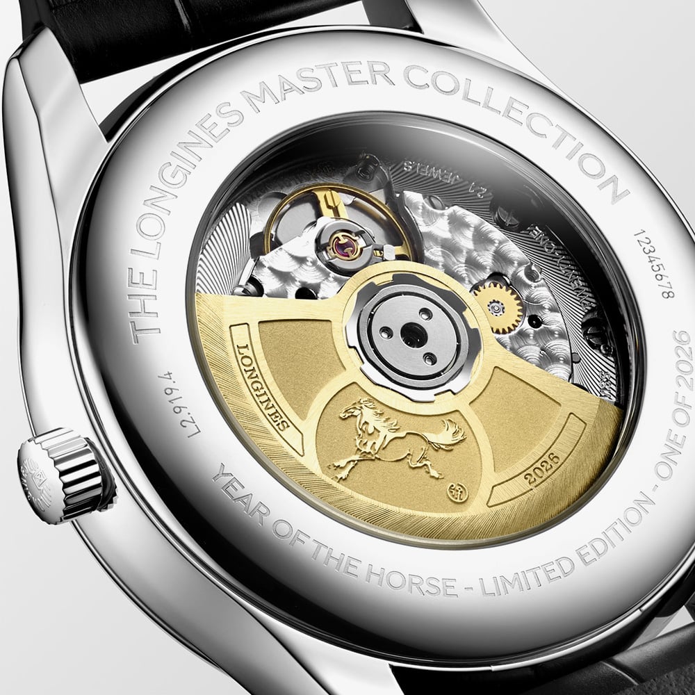 Longines Mens Limited Edition Year Of The Horse Moonphase Watch L2.919.4.09.2