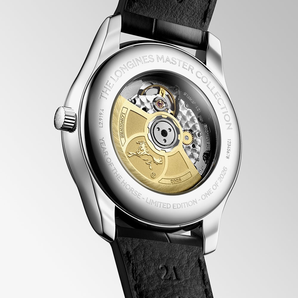 Longines Mens Limited Edition Year Of The Horse Moonphase Watch L2.919.4.09.2