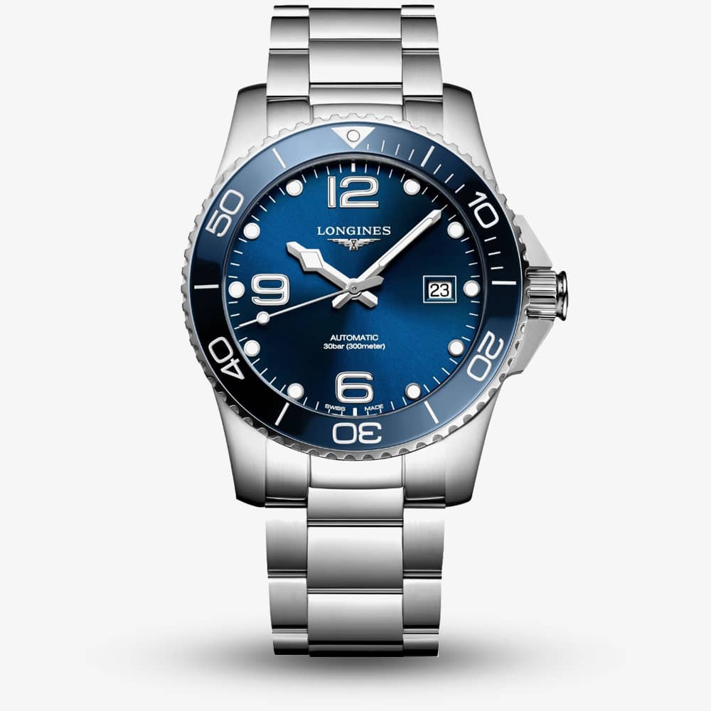 House of Watches - Longines Hydro Conquest Blue Dial Watch L3.780.4.96.6