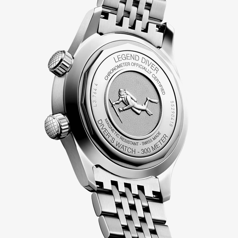 Longines Legend Diver Navy Dial Automatic Watch L3.764.4.90.6