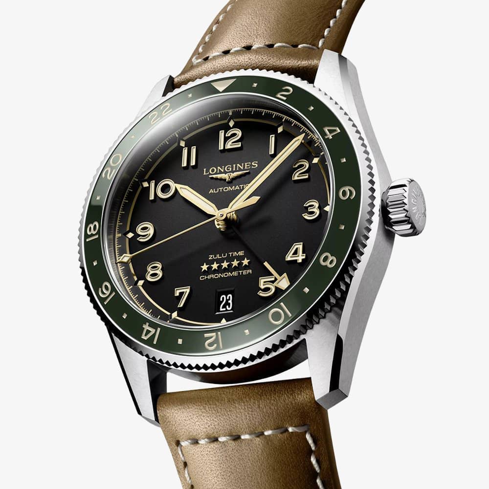 Longines Spirit Zulu Time Watch L3.802.4.63.2