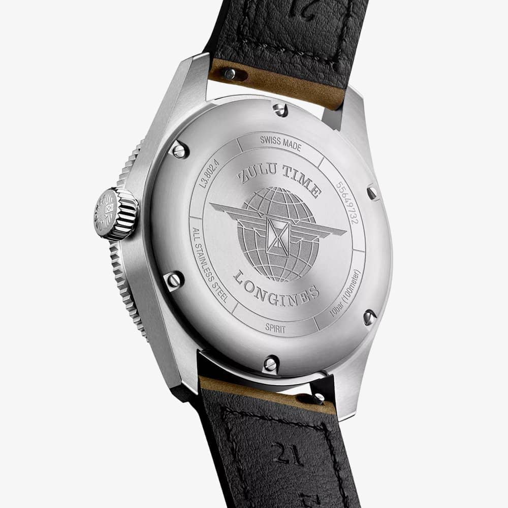 Longines Spirit Zulu Time Watch L3.802.4.63.2