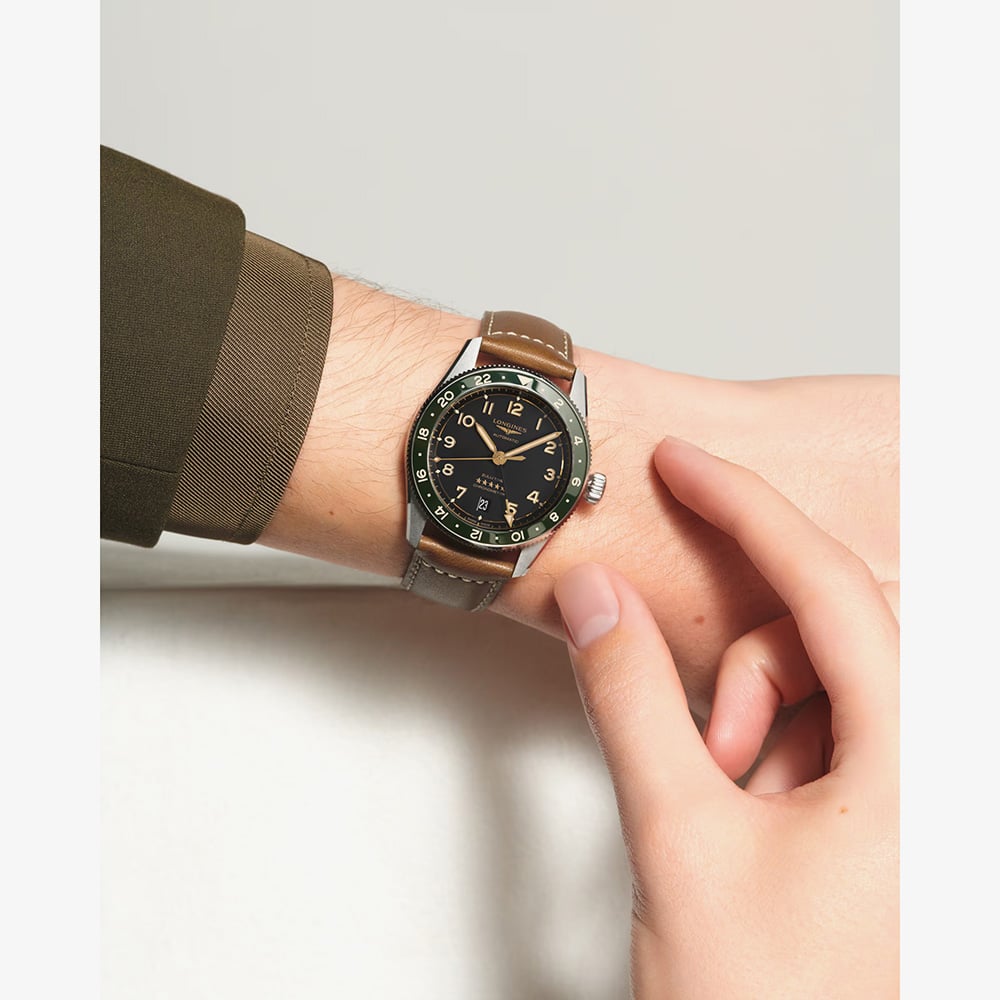 Longines Spirit Zulu Time Watch L3.802.4.63.2