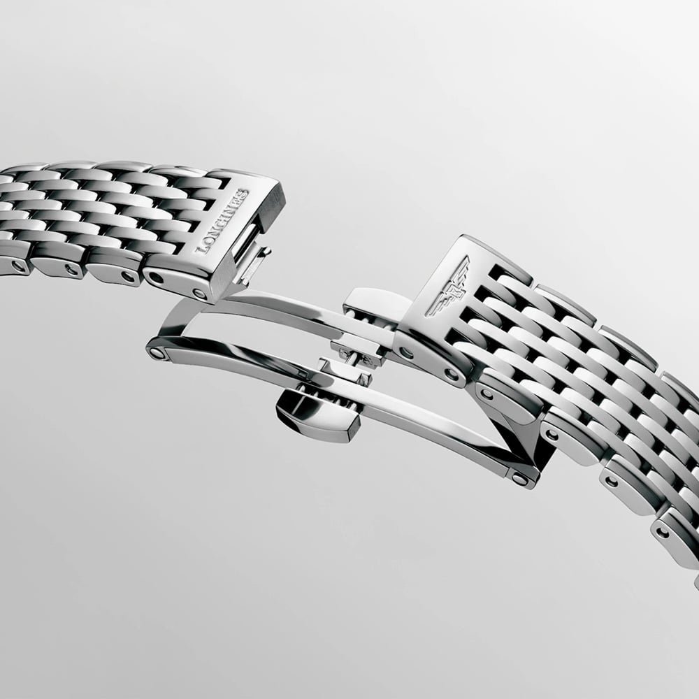 Longines Ladies La Grande Classique White Dial Bracelet Watch L4.209.4.11.6