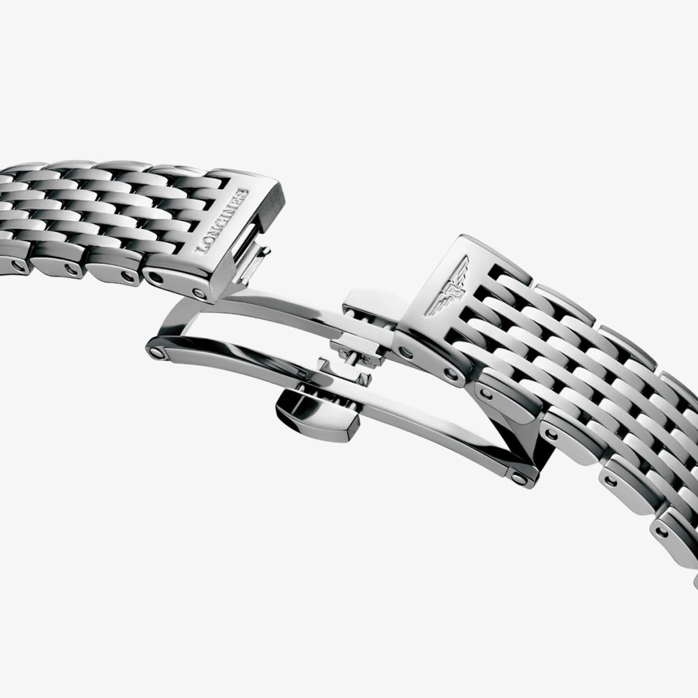 Longines Ladies La Grande Classique Diamond Set Mother Of Pearl Dial Bracelet Watch L4.209.4.87.6