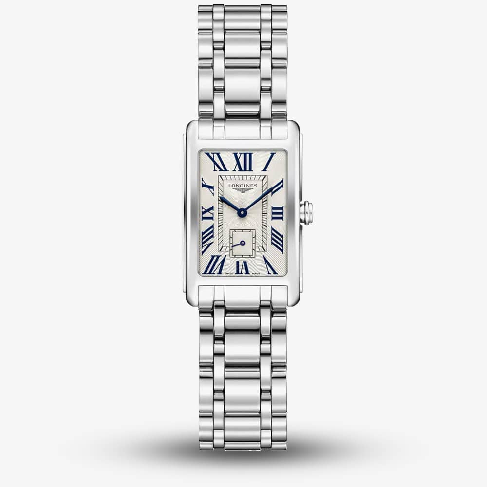 House of Watches - Longines Ladies DolceVita Silver Dial Bracelet Watch L5.255.4.71.6