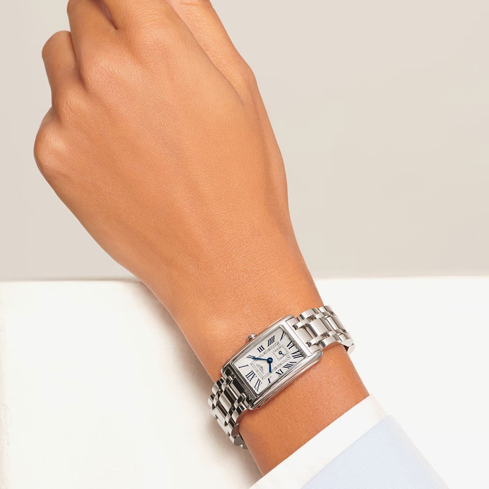 Longines Ladies DolceVita Silver Dial Bracelet Watch L5.255.4.71.6