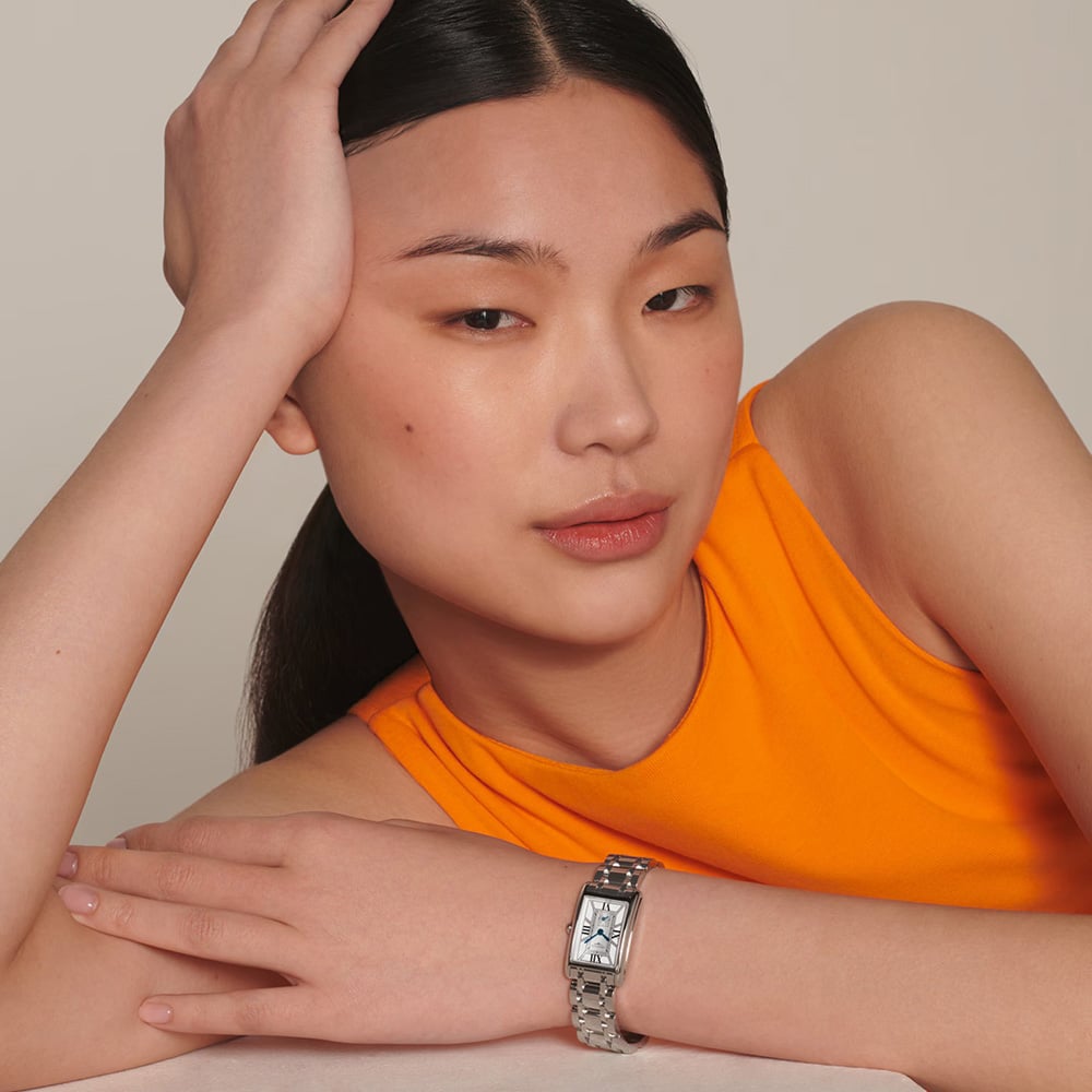 Longines Ladies Dolcevita Silver Watch L5.255.4.75.6