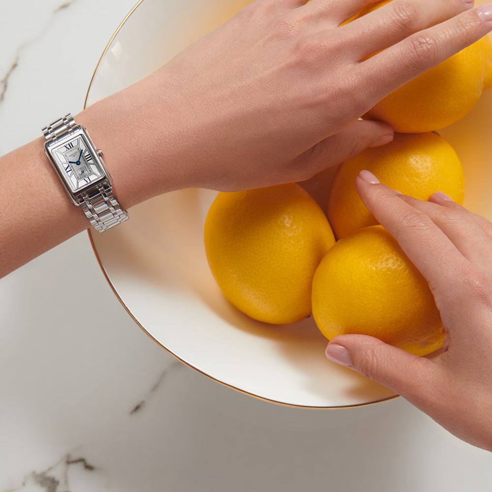 Longines Ladies Dolcevita Silver Watch L5.255.4.75.6