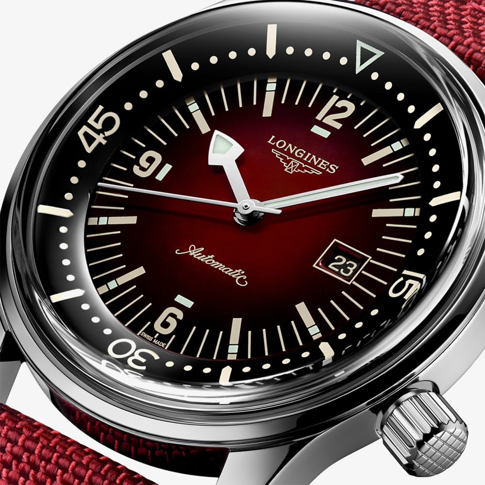 Longines Ladies Legend Diver Automatic Watch L3.374.4.40.2