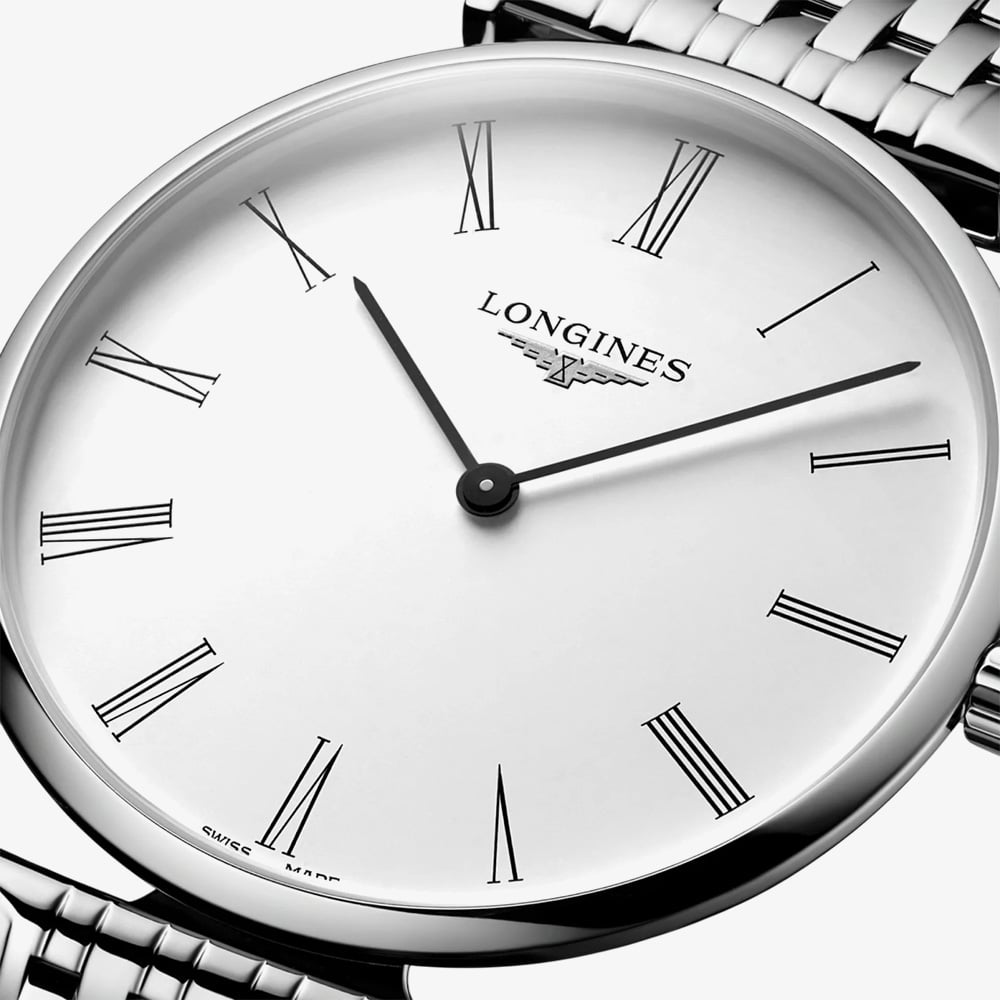 Longines Ladies La Grande White Dial Watch L4.866.4.11.6