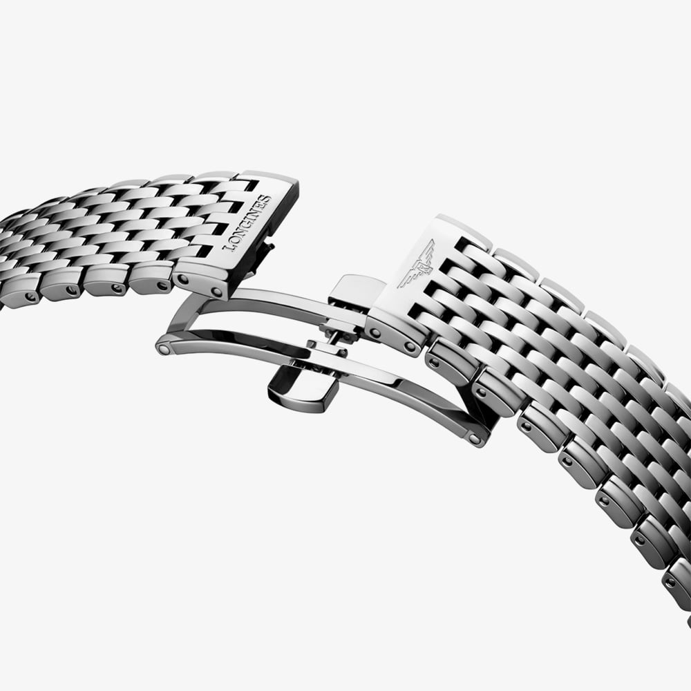 Longines Ladies La Grande White Dial Watch L4.866.4.11.6