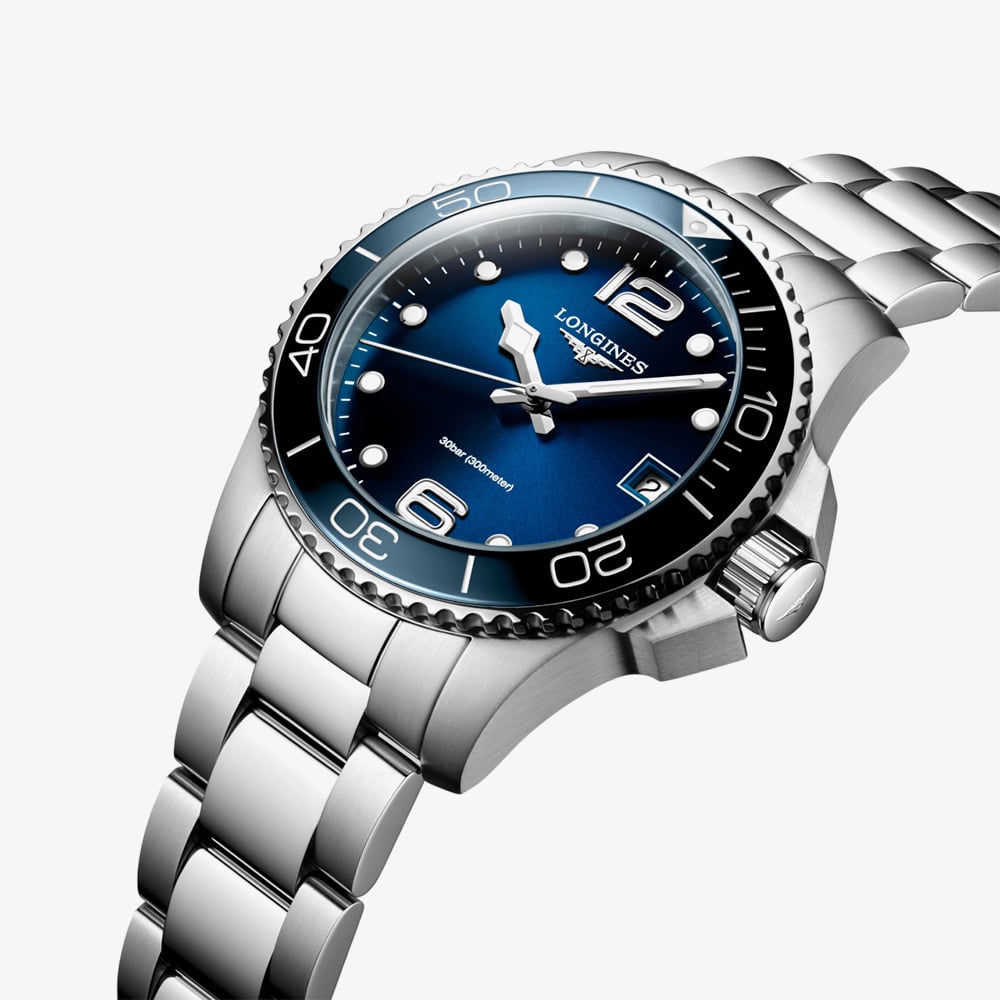 Longines Ladies Hydroconquest Blue Dial Watch L3.370.4.96.6