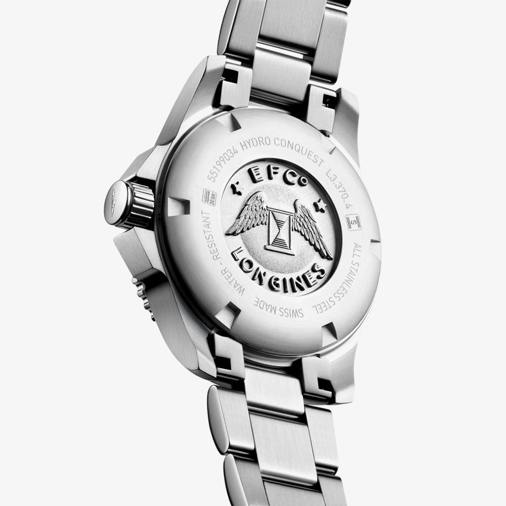 Longines Ladies Hydroconquest Blue Dial Watch L3.370.4.96.6