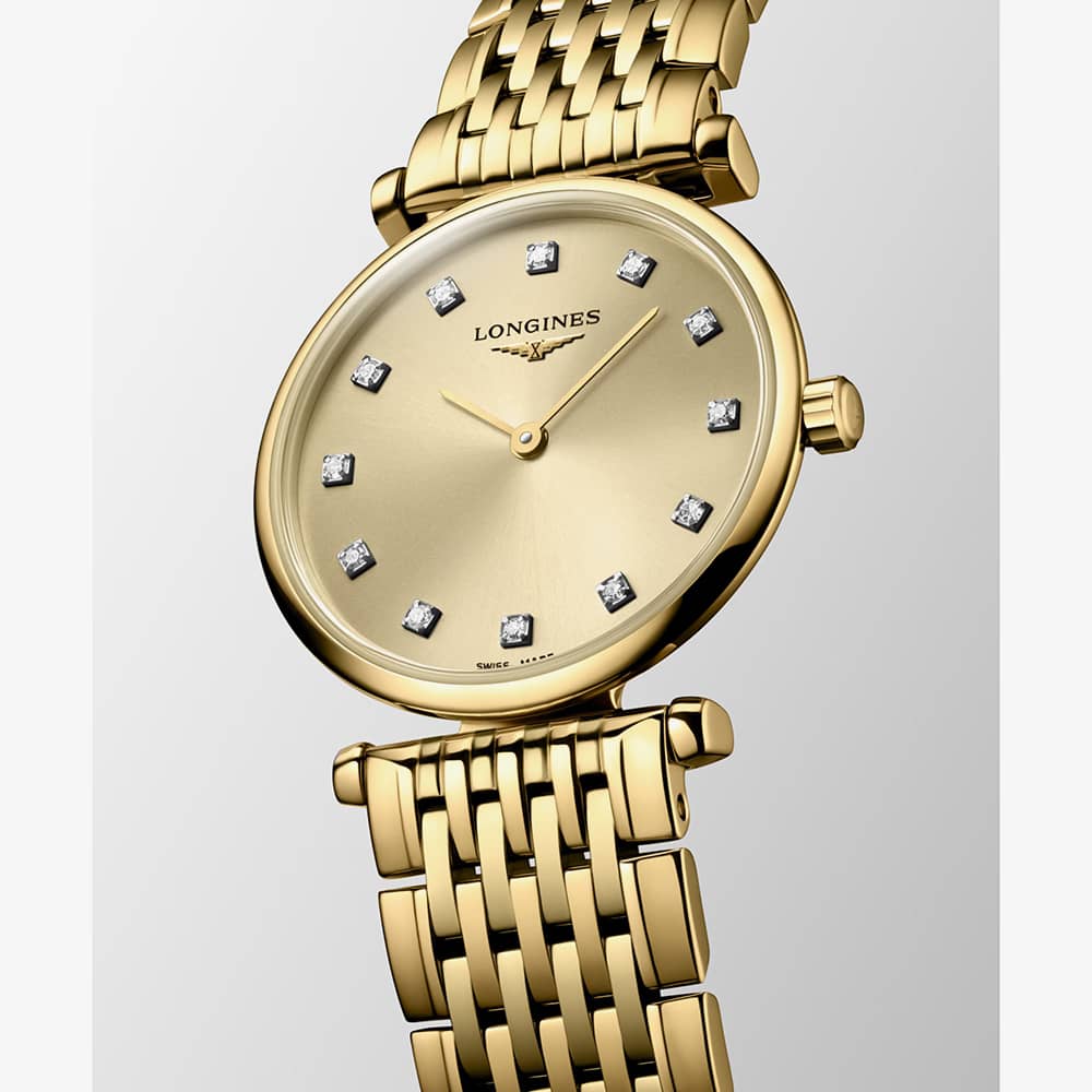 Longines Ladies La Grande Classique Gold Plated Watch L4.209.2.37.8