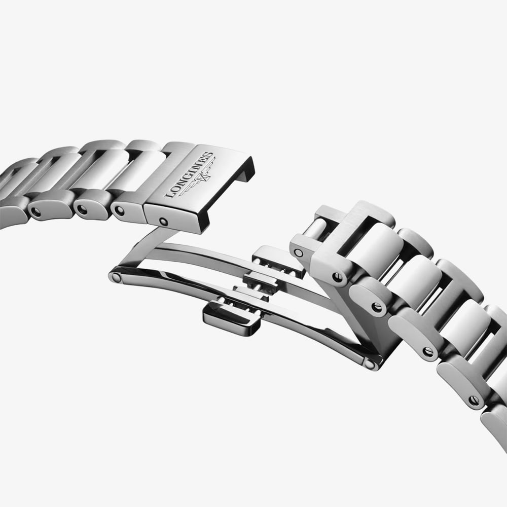 Longines Ladies Conquest Automatic Green Dial Watch L3.320.5.02.6