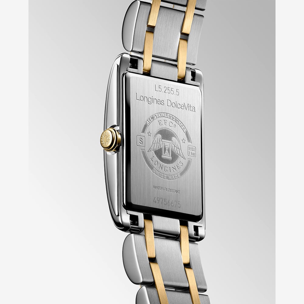 Longines Ladies Dolcevita Two Colour Bracelet Watch L5.255.5.70.7