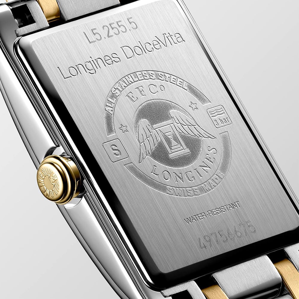 Longines Ladies Dolcevita Two Colour Bracelet Watch L5.255.5.70.7