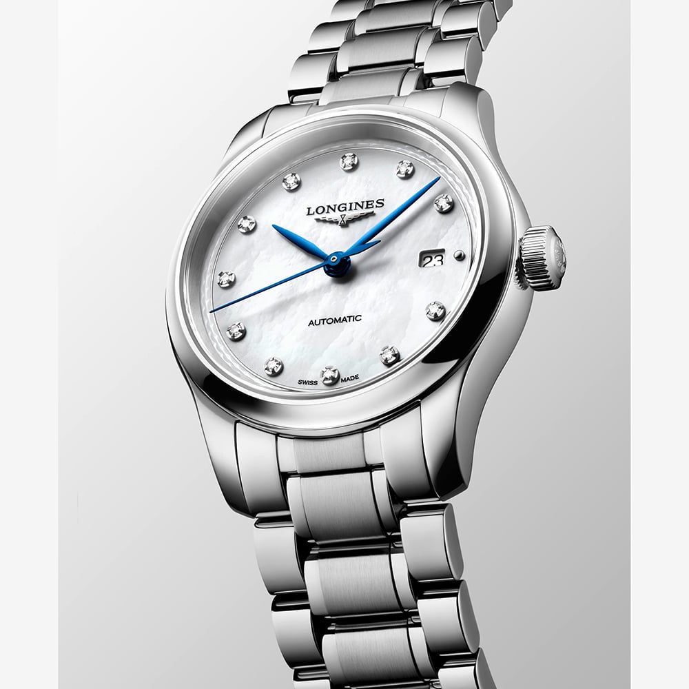 Longines Ladies Master Collection Mother Of Pearl Dial Bracelet Watch L2.449.4.87.6