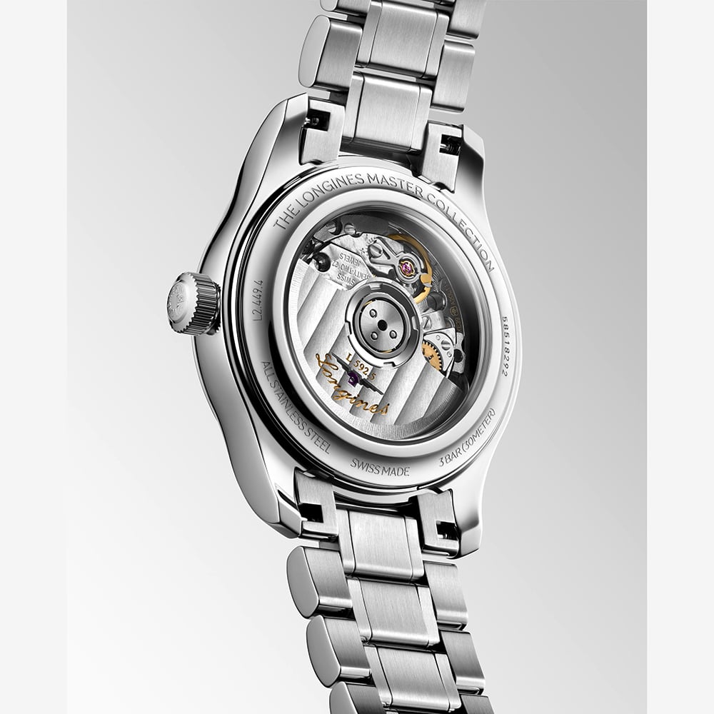 Longines Ladies Master Collection Mother Of Pearl Dial Bracelet Watch L2.449.4.87.6
