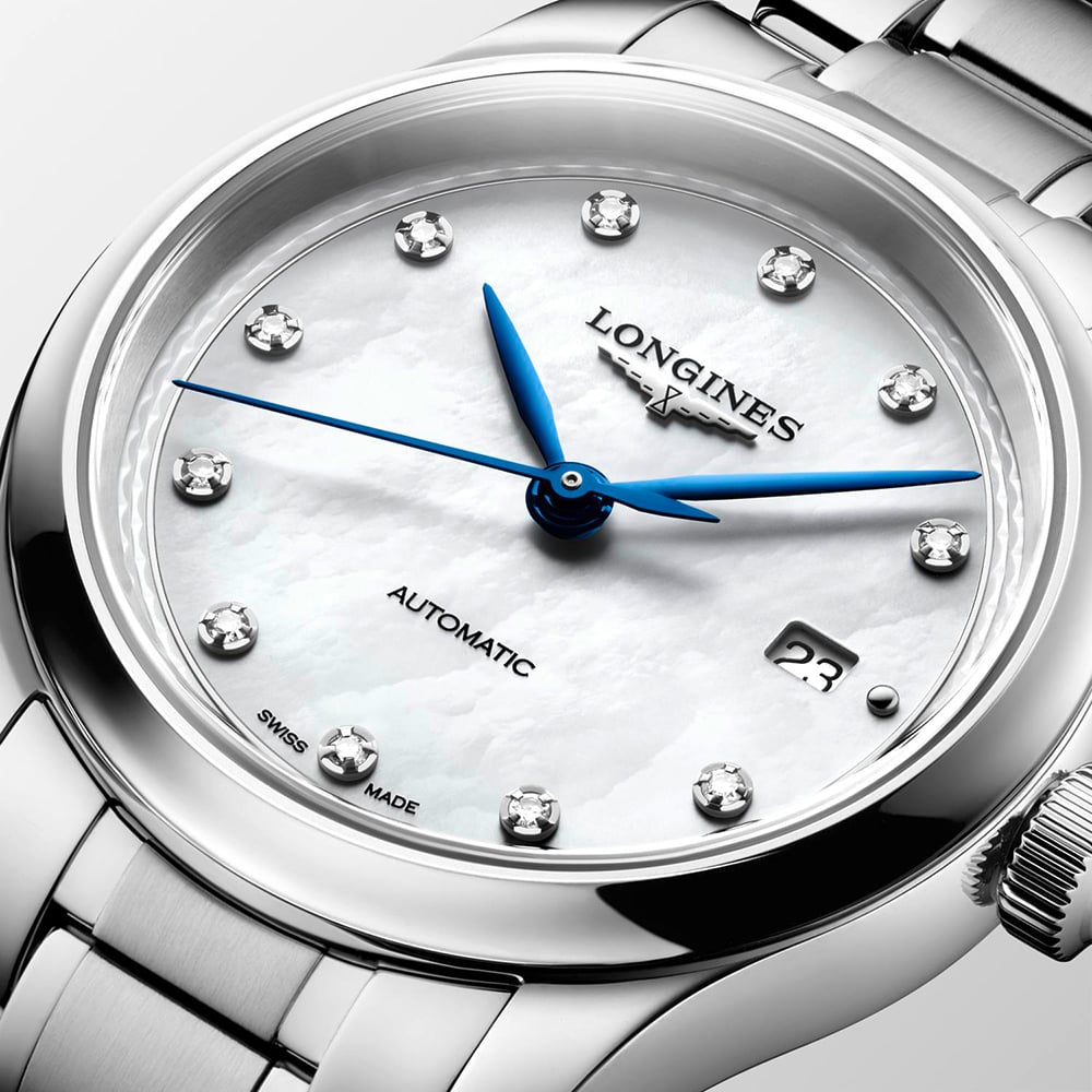 Longines Ladies Master Collection Mother Of Pearl Dial Bracelet Watch L2.449.4.87.6
