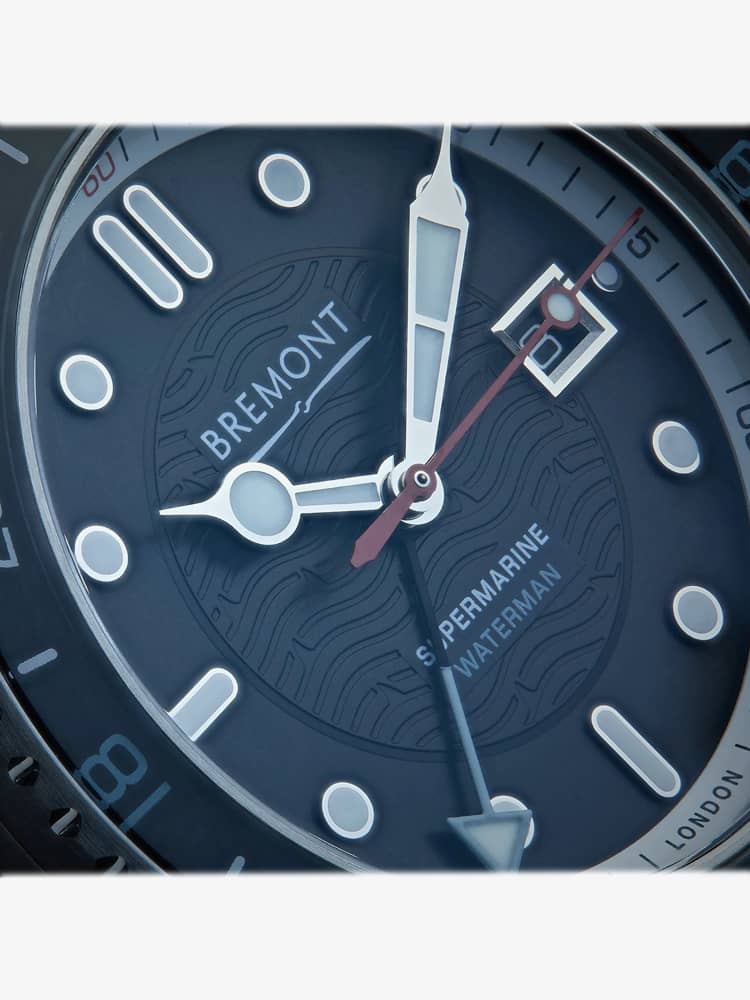 Bremont Mens Limited Edition Supermarine Waterman Apex Watch WATERMAN-APEX-R-S