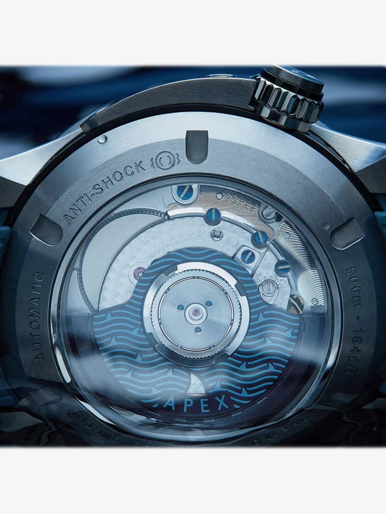 Bremont Mens Limited Edition Supermarine Waterman Apex Watch WATERMAN-APEX-R-S