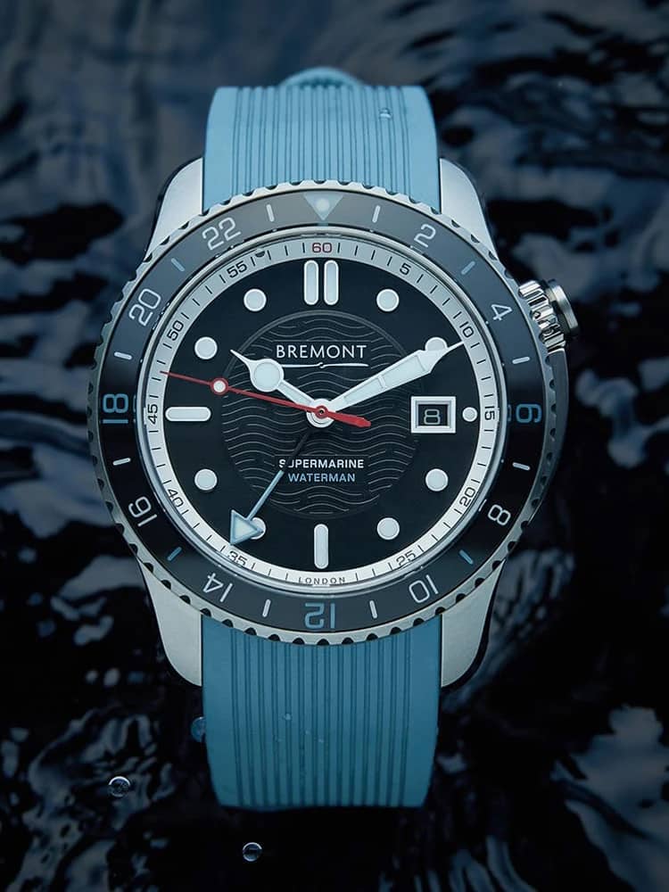 Bremont Mens Limited Edition Supermarine Waterman Apex Watch WATERMAN-APEX-R-S