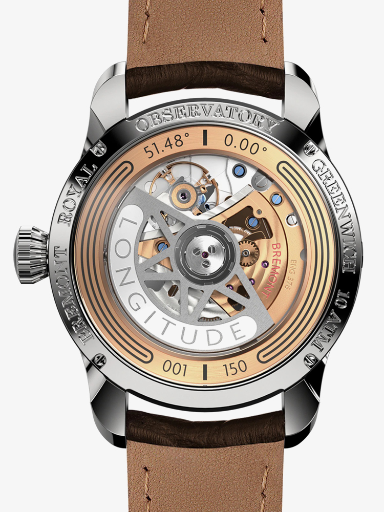 Bremont Mens Limited Edition Stainless Steel Longitude Watch LONGITUDE-SS-R-S