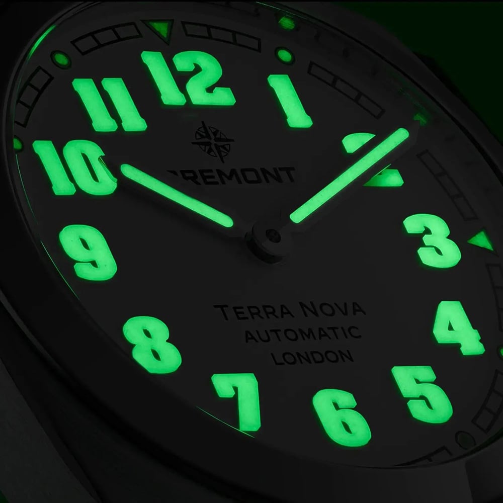 Bremont Limited Edition Mens Terra Nova 38mm Pink Dial Watch TN38-ND-SS-PK-B