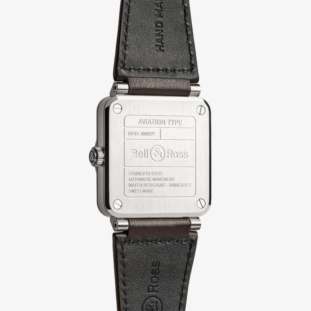 Bell & Ross BR03 Copper Automatic Brown Dial Watch BR03A-GB-ST/SCA