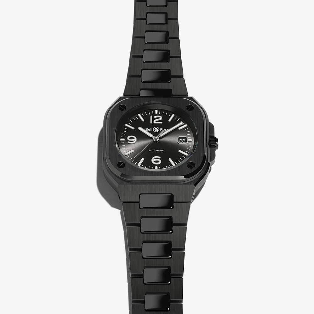 Bell & Ross BR05 Ceramic Strap Watch BR05A-BL-CE