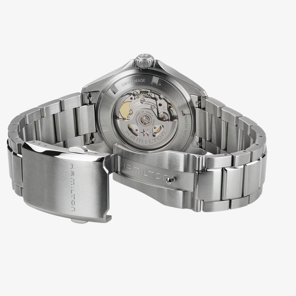 Hamilton Mens Khaki Aviation Pilot  Automatic Black Dial Watch H76305130