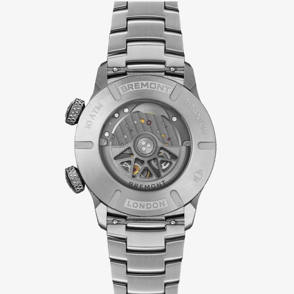 Bremont  Mens Altitude Meteor Black Dial Watch ALT42-MT-TI-BKBK-B