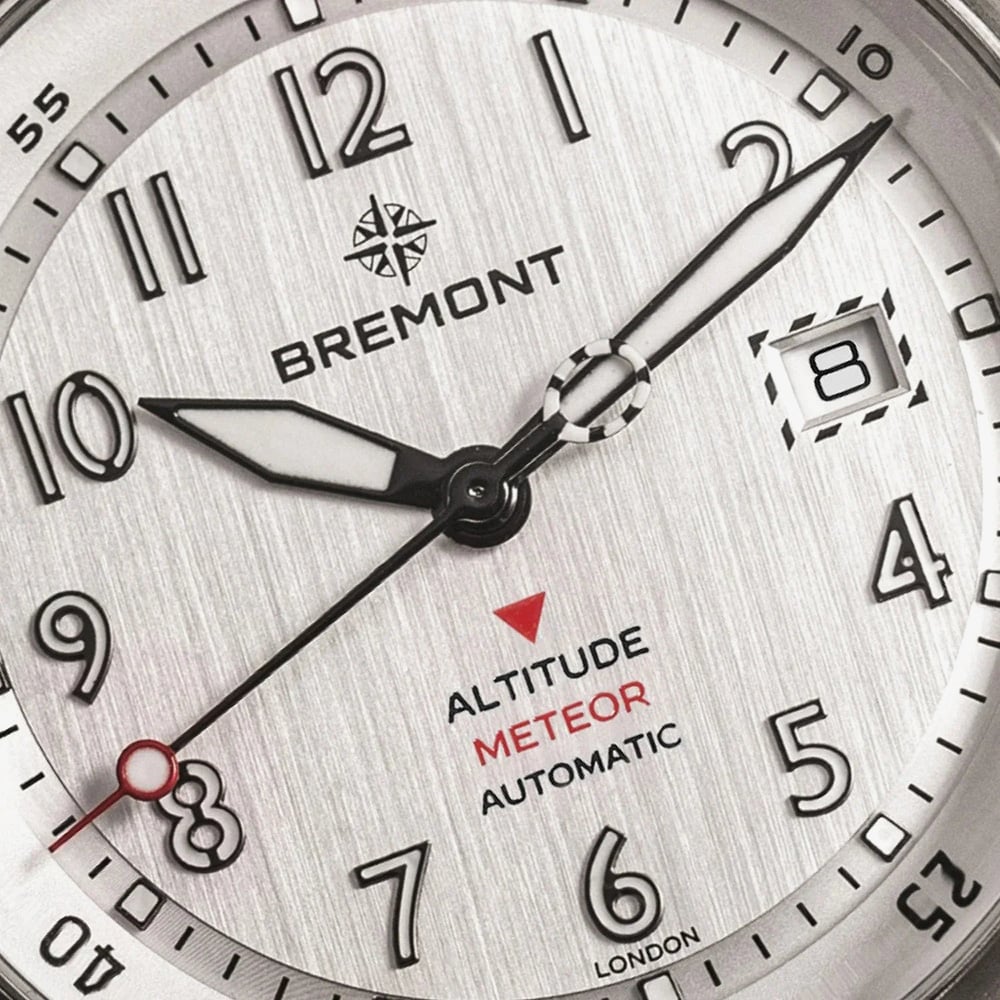Bremont Mens Altitude MB Meteor NATO Strap Watch ALT42-MT-TI-SITI-N-S