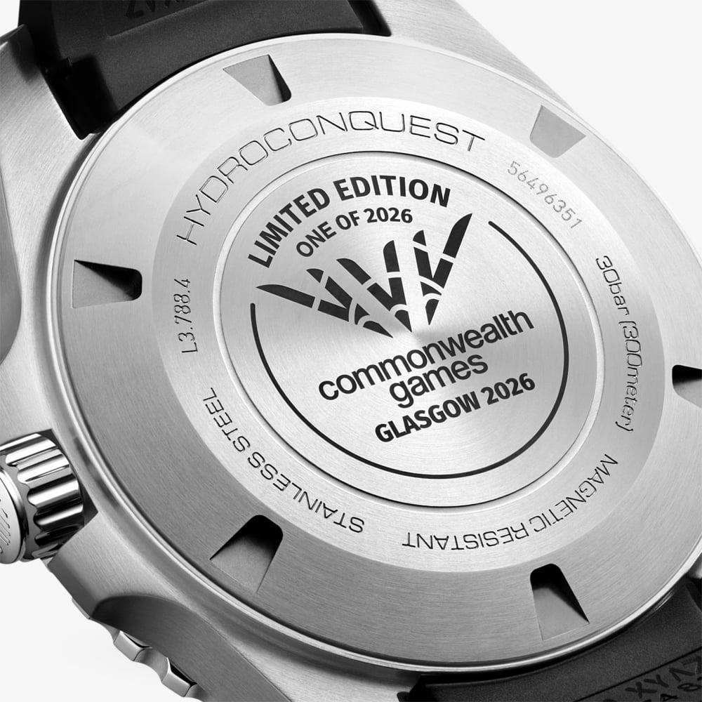Longines Ladies Limited Edition Hydroconquest 2026 Commonwealth Games 39mm Watch L3.779.4.09.9