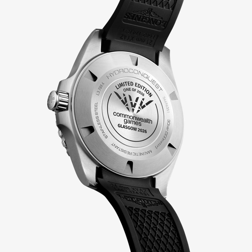 Longines Ladies Limited Edition Hydroconquest 2026 Commonwealth Games 39mm Watch L3.779.4.09.9