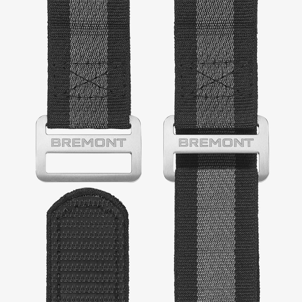 Bremont Mens Supermarine 500m Polar White Dial NATO Strap Watch SM43-DT-SS-WH-N-S