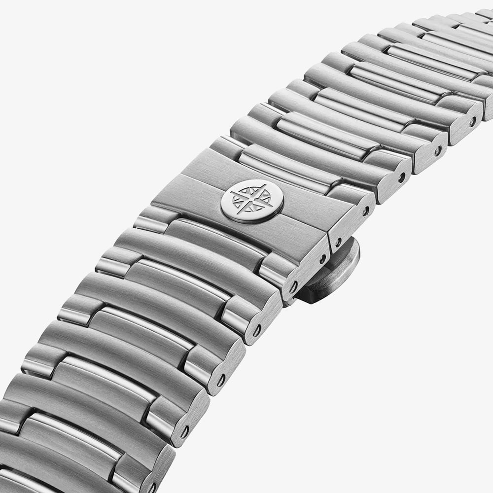 Bremont Mens Terra Nova Blue Dial Watch TN40-PWR-SS-BL-B