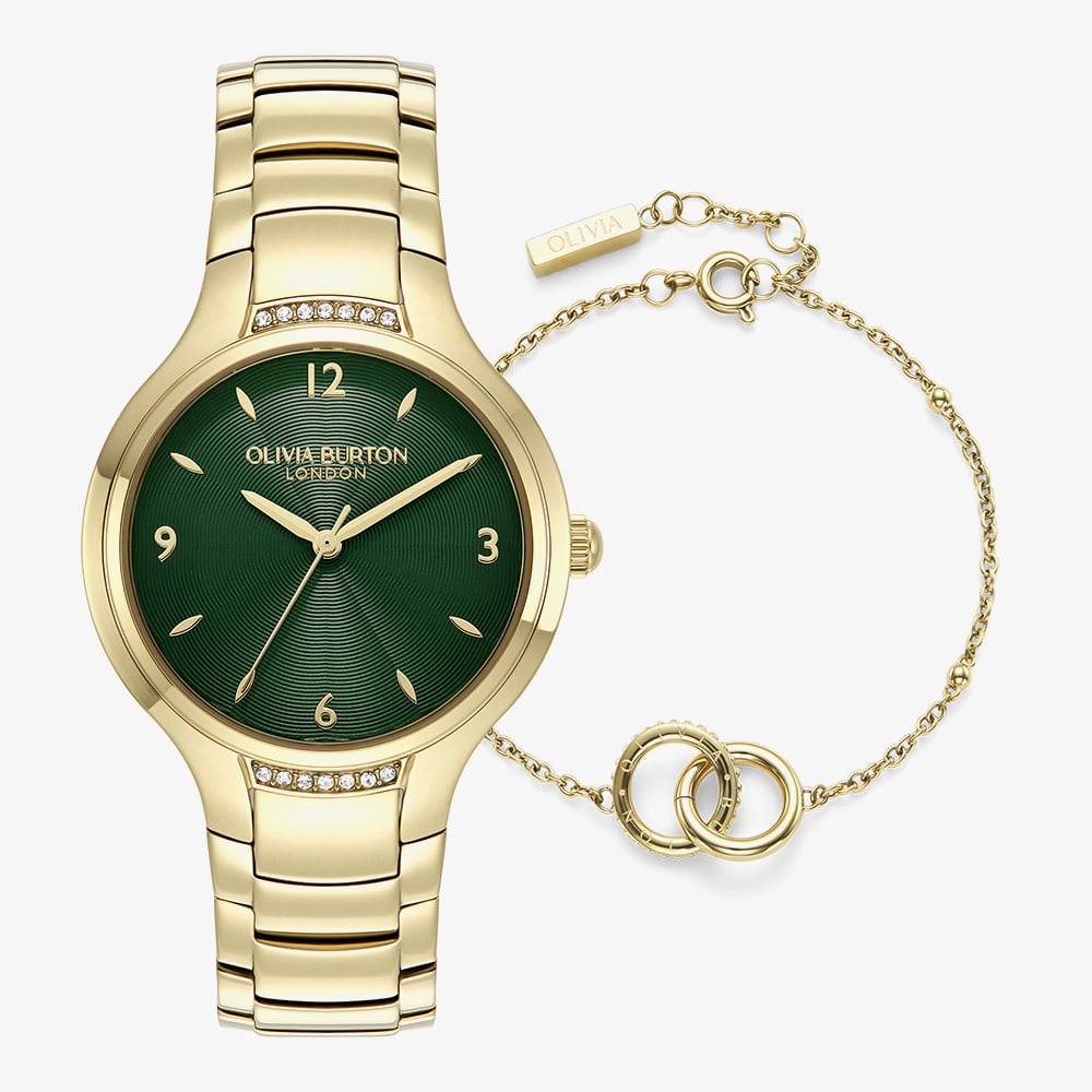 House of Watches - Olivia Burton Ladies Lea Watch & Circles Bracelet Set 24070022